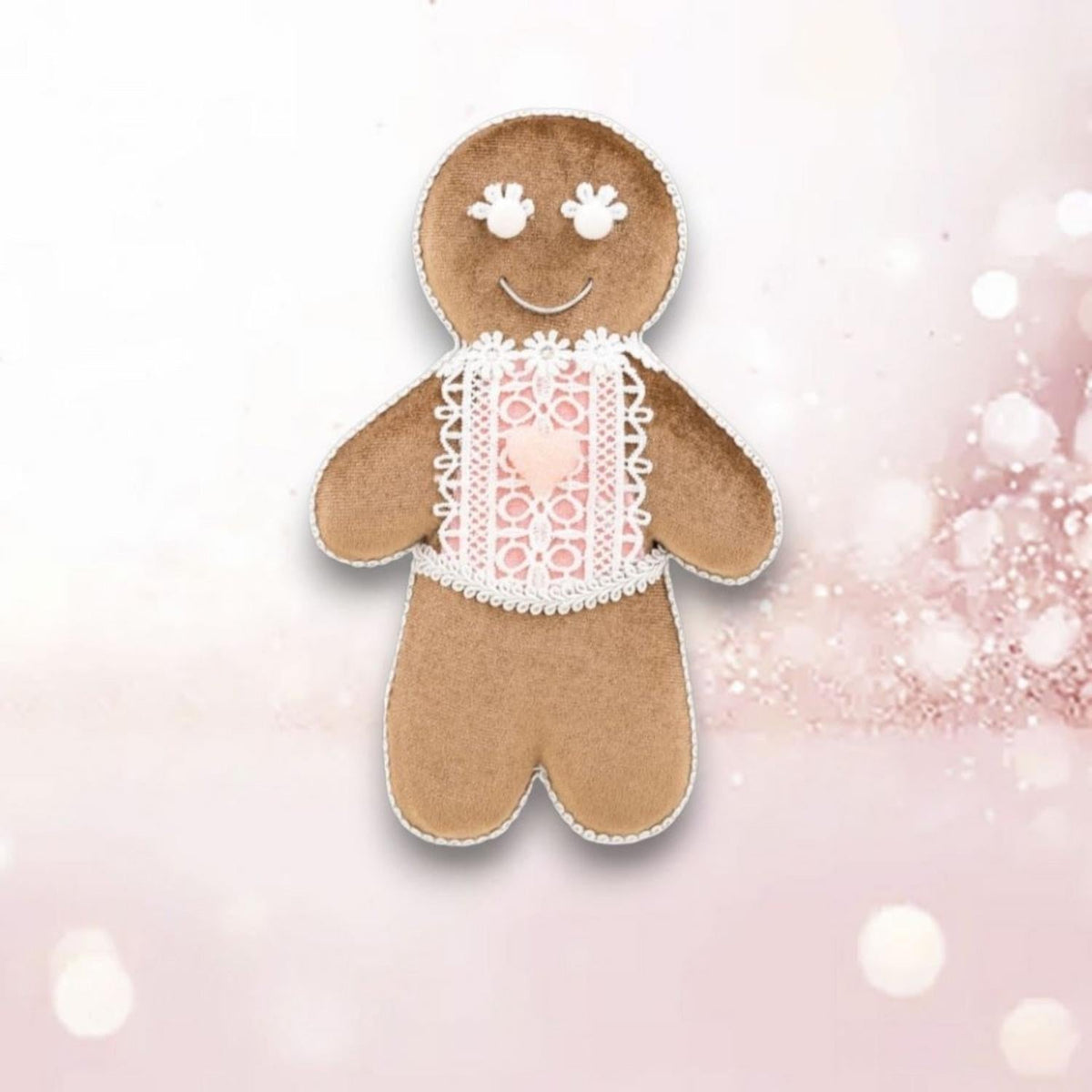 8in Gingerbread Girl Ornament