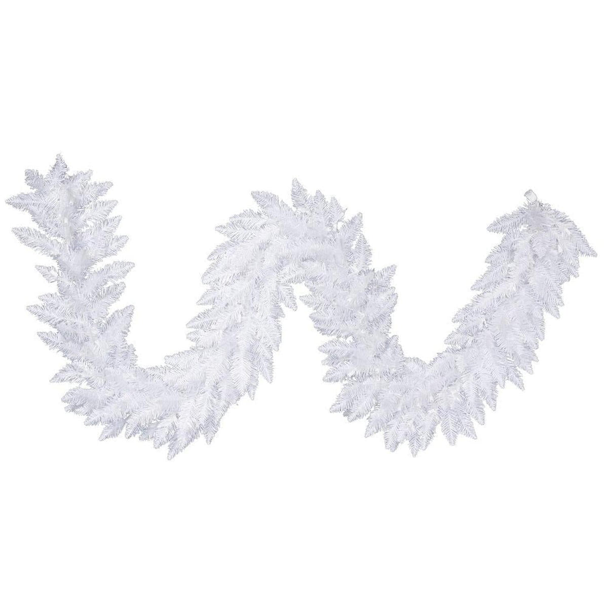 9' Sparkle White Holiday Garland, Unlit