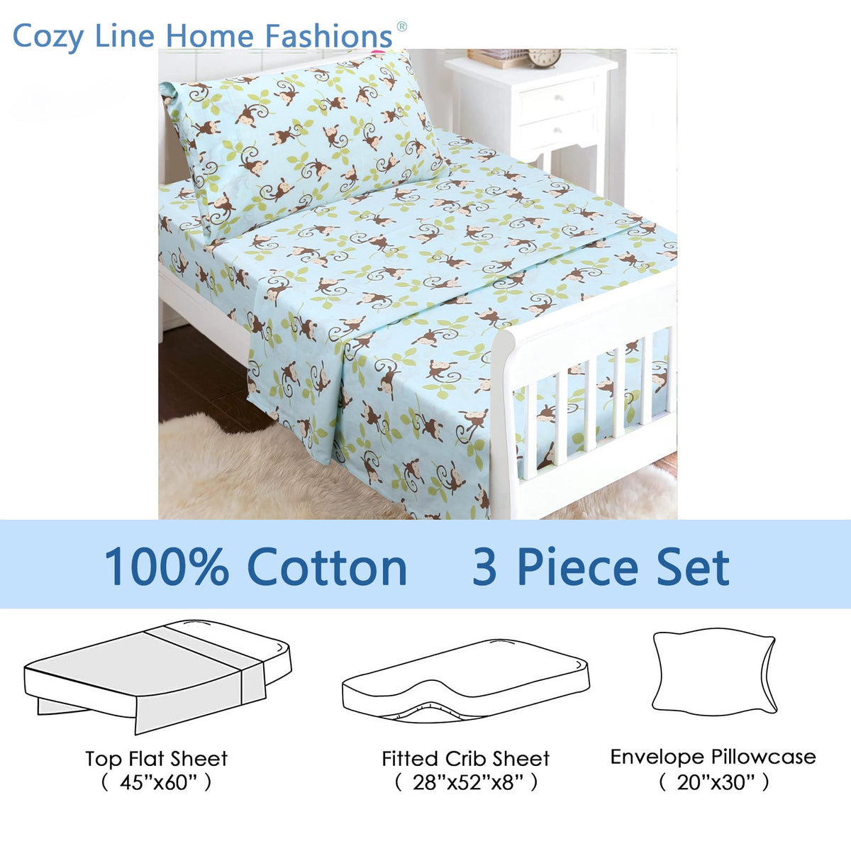 a bed with a sheet and pillowcase