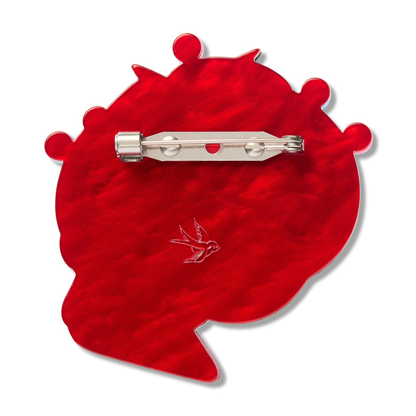 Classic Pin Cushion Brooch by Erstwilder