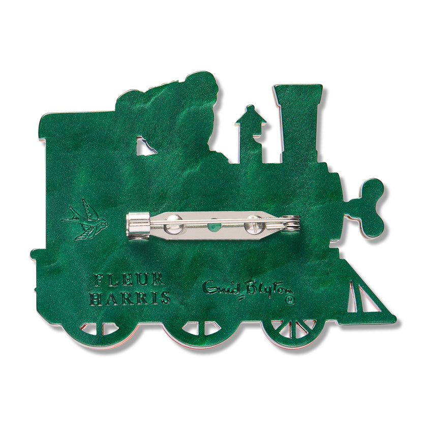 Bear Station Brooch by Erstwilder