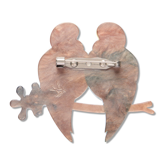 Best Budgies Brooch by Erstwilder