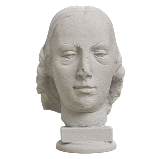 Female head. Fragment of a statue