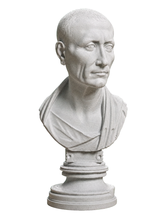 Portrait of Julius Caesar (?) The Green Caesar