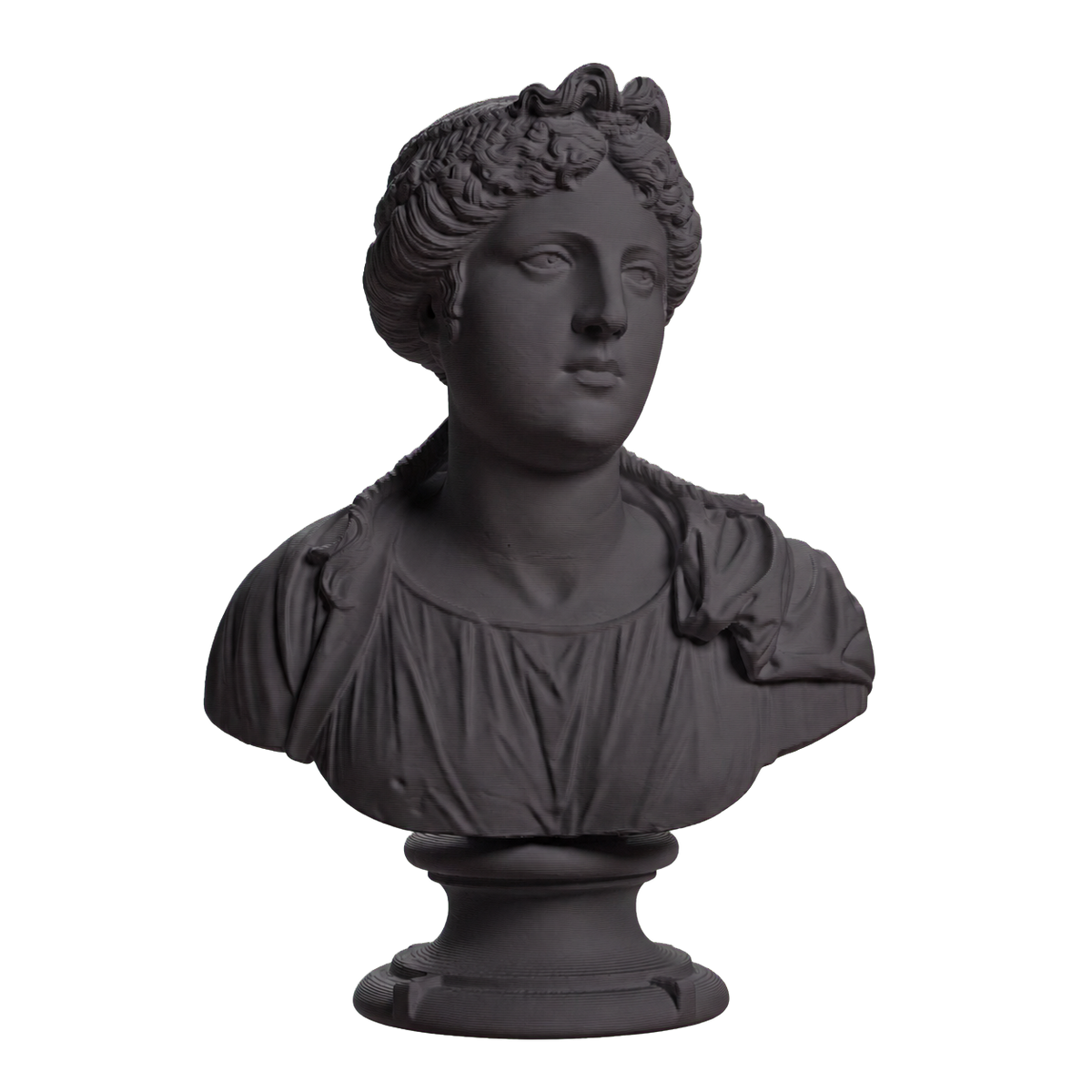 Bust of a young woman