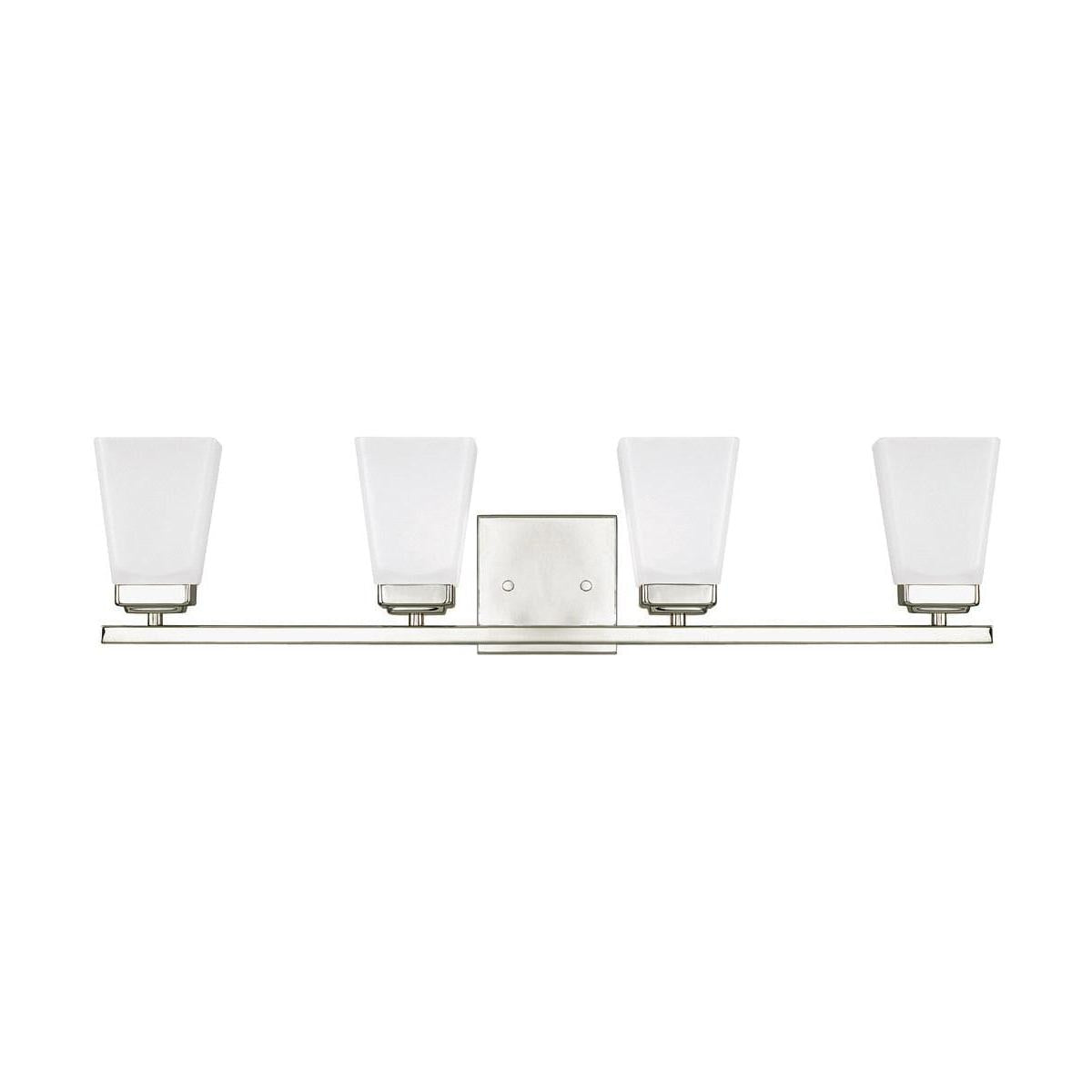 Baxley 4-Light Vanity In Polished Nickel