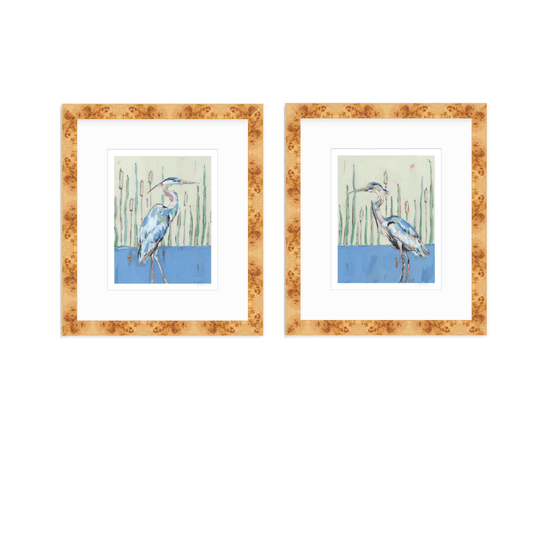 Blue Herons Fine Art Print