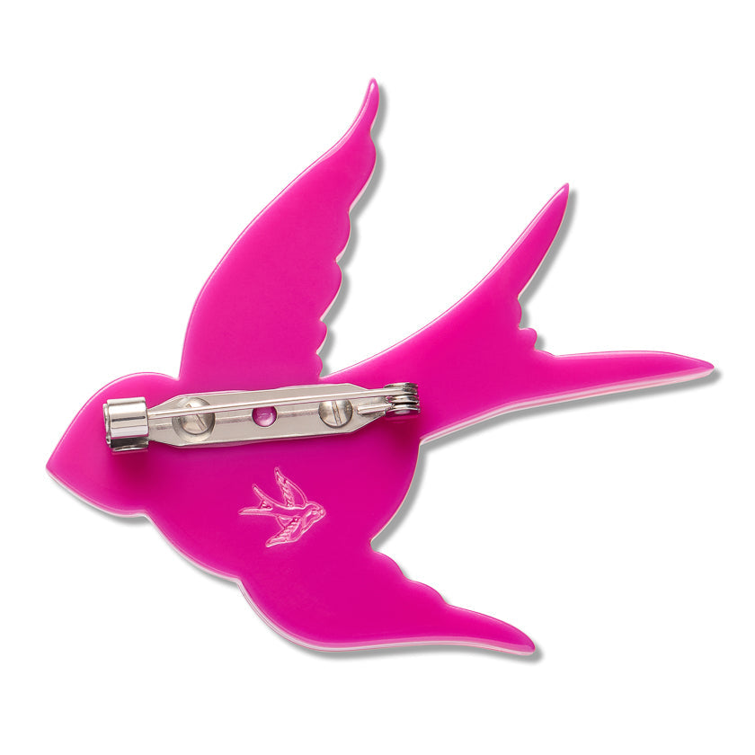 Bluebird of Happiness Brooch by Erstwilder