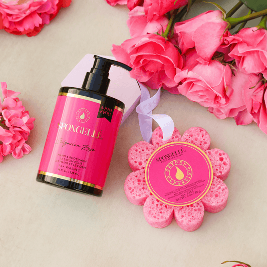 Bulgarian Rose Wild Flower & Body Wash Refill Set