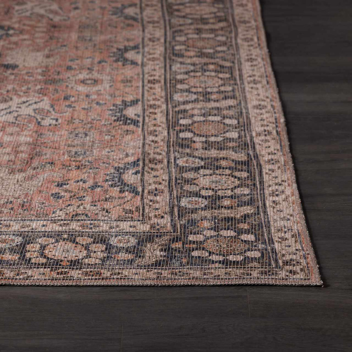 a rug on the floor