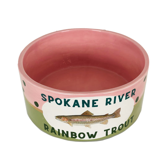 "Canned" Rainbow Trout Vase