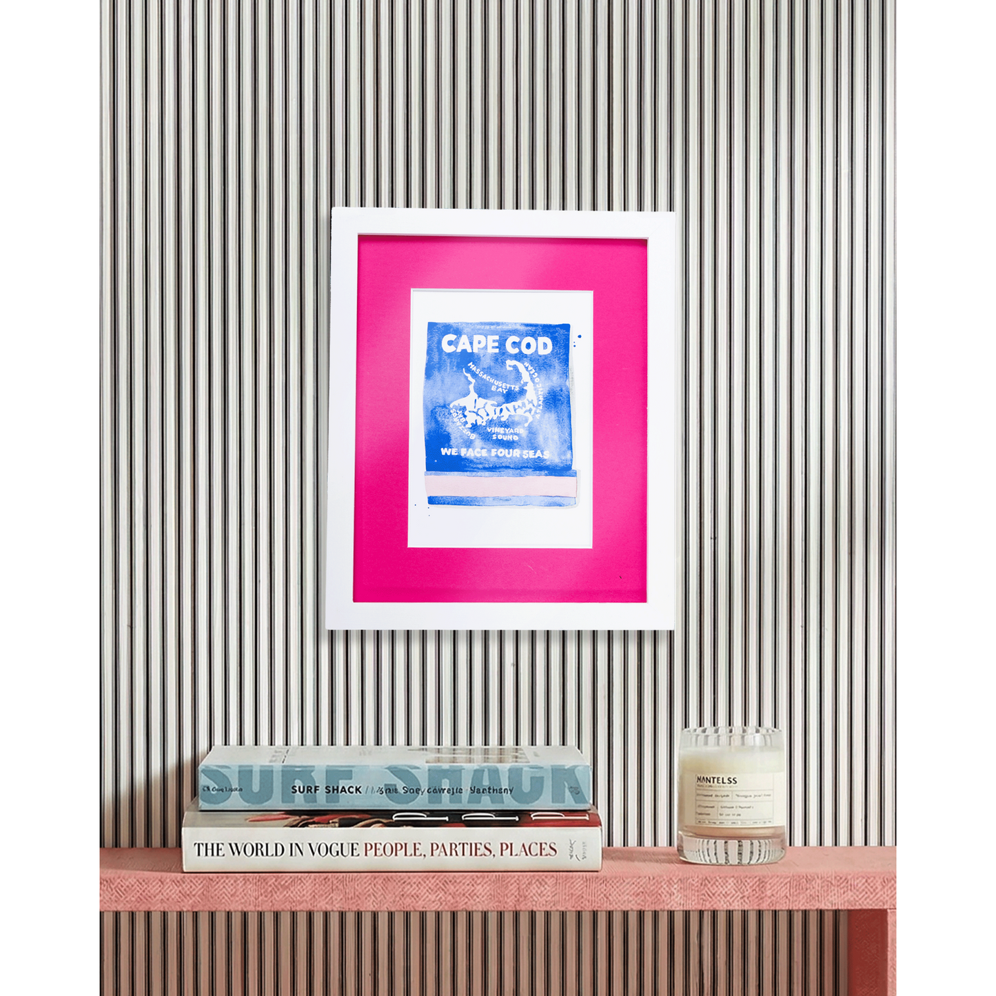 Cape Cod Matchbook Art Print
