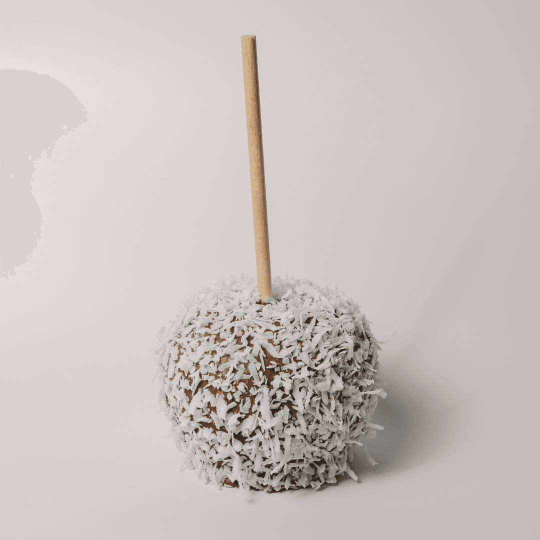 Coconut Chocolate Caramel Apple