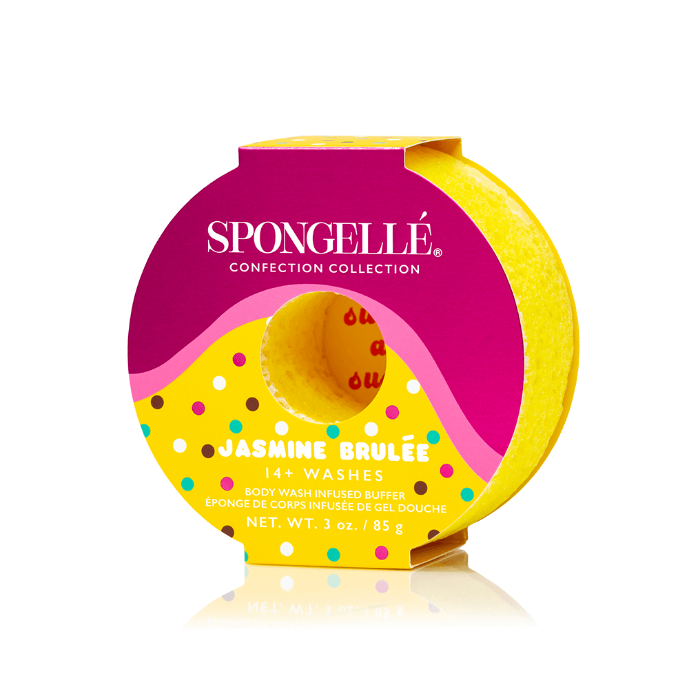 a yellow and pink roll of washers