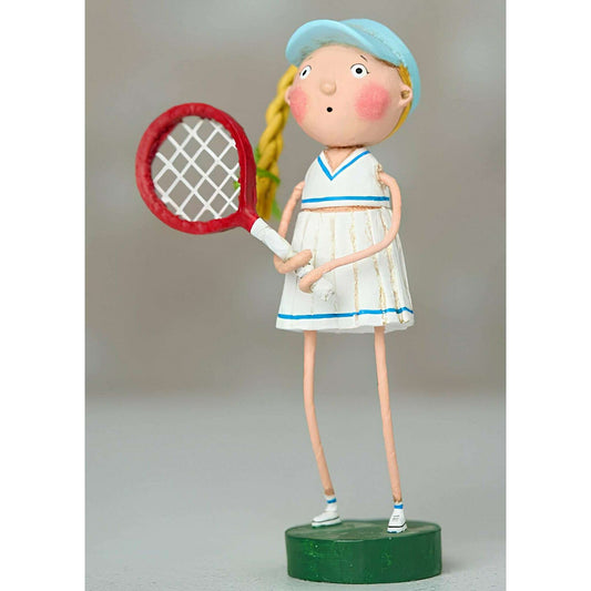 Courtney Tennis Player Figuine by Lori Mitchell