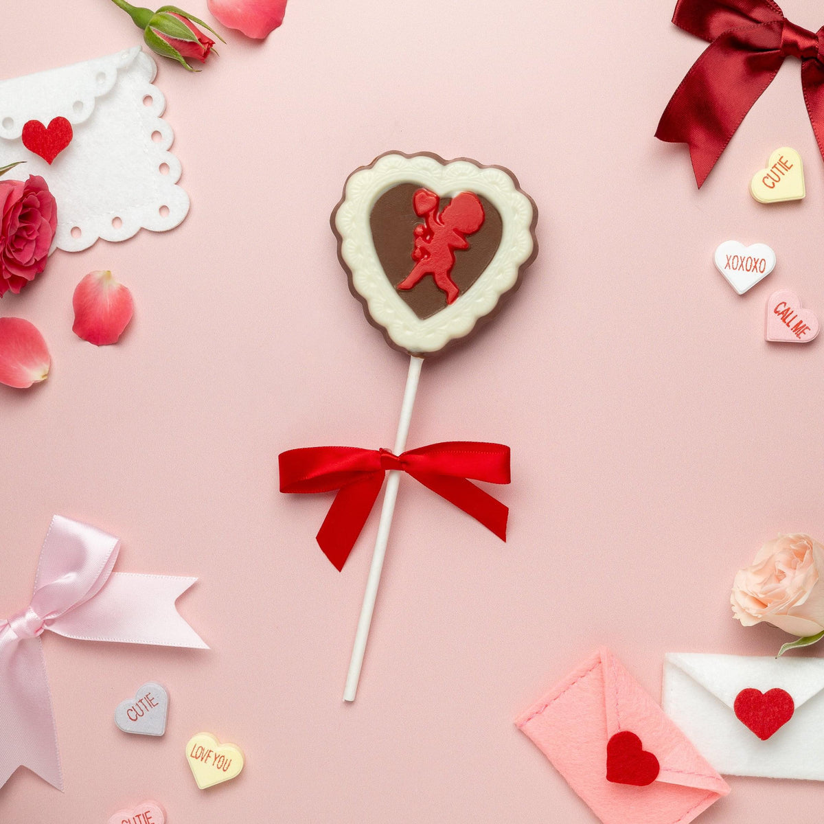 Cupid Heart Lolly
