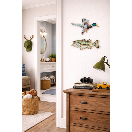 Take Flight Mallard Duck Acrylic Wall Contour