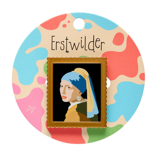 Vermeer Simplified Mini Brooch by Erstwilder