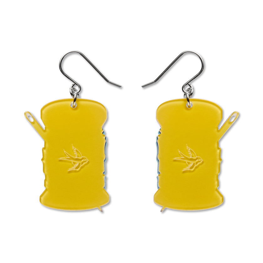 Thread the Needle Drop Earrings by Erstwilder