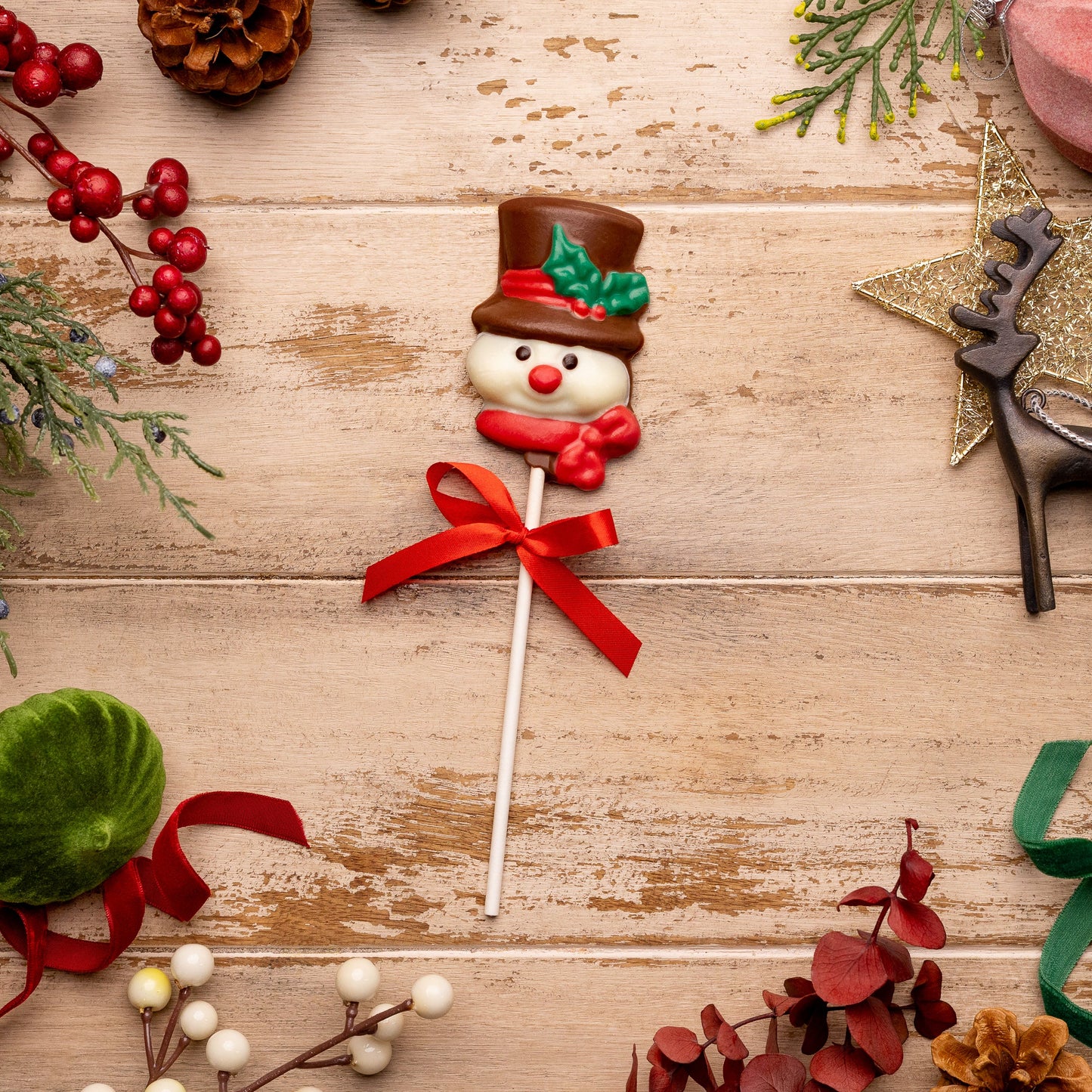 Frosty the Snowman Holiday Lolly - Head