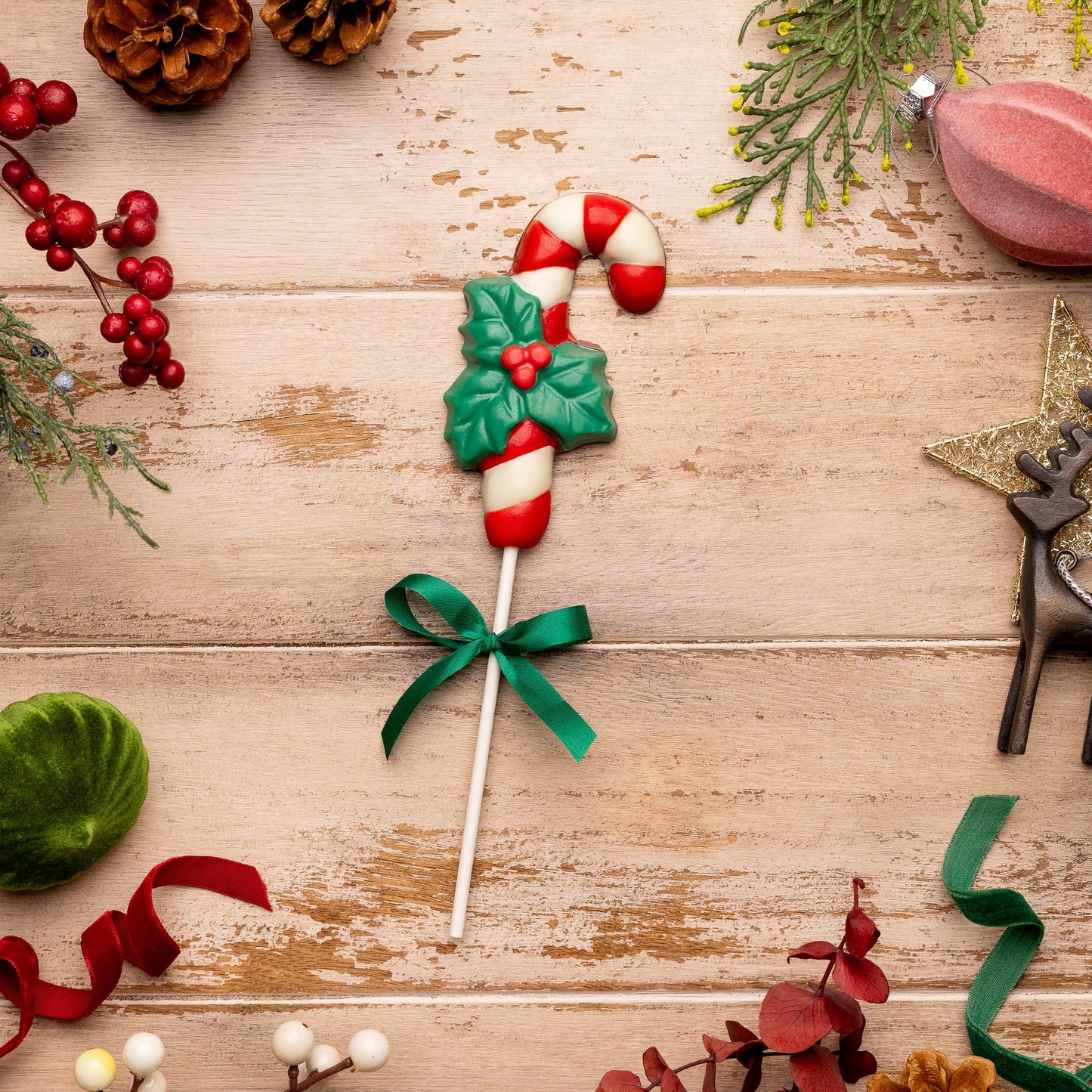 Candy Cane Lolly