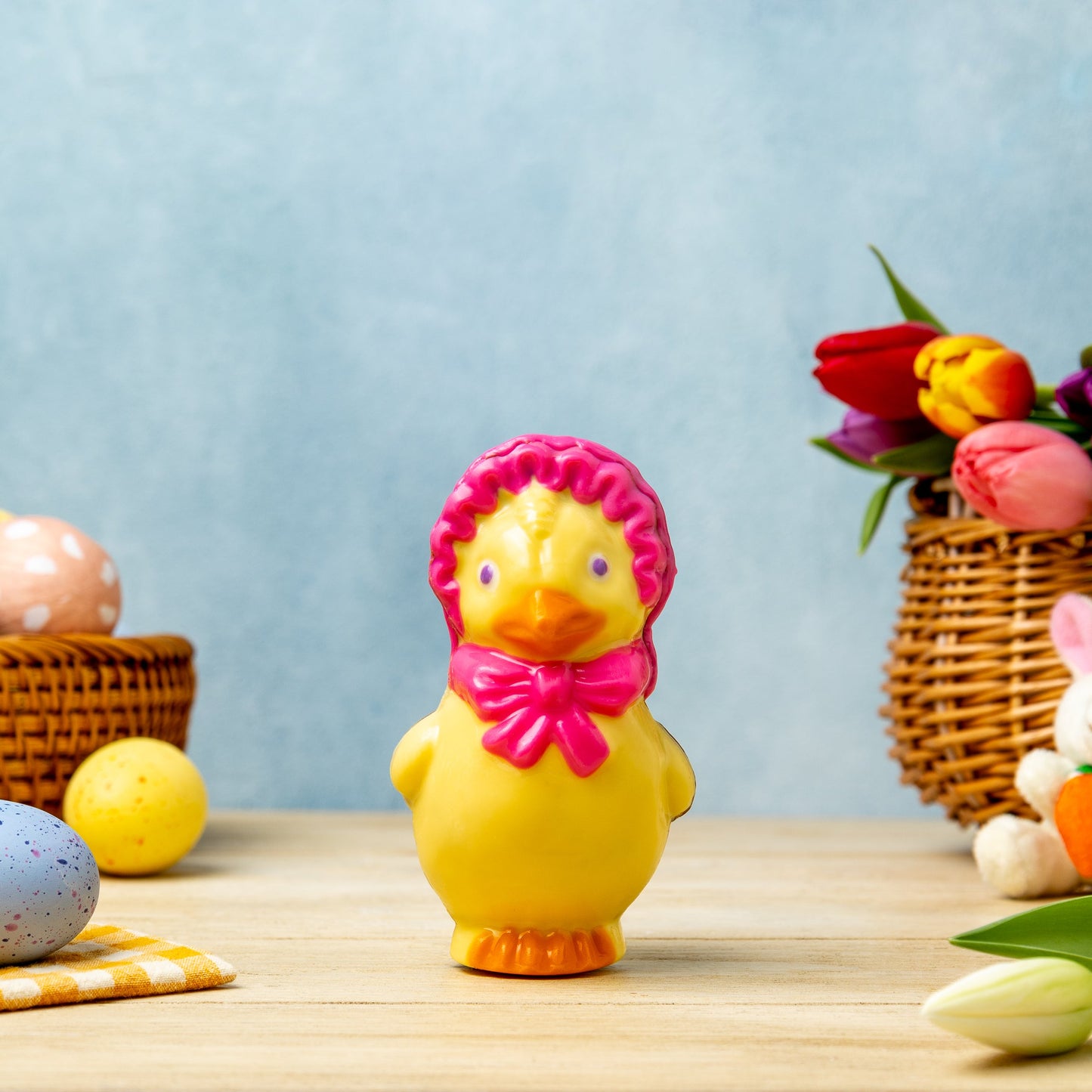 3D Bonnet & Bow Duckling