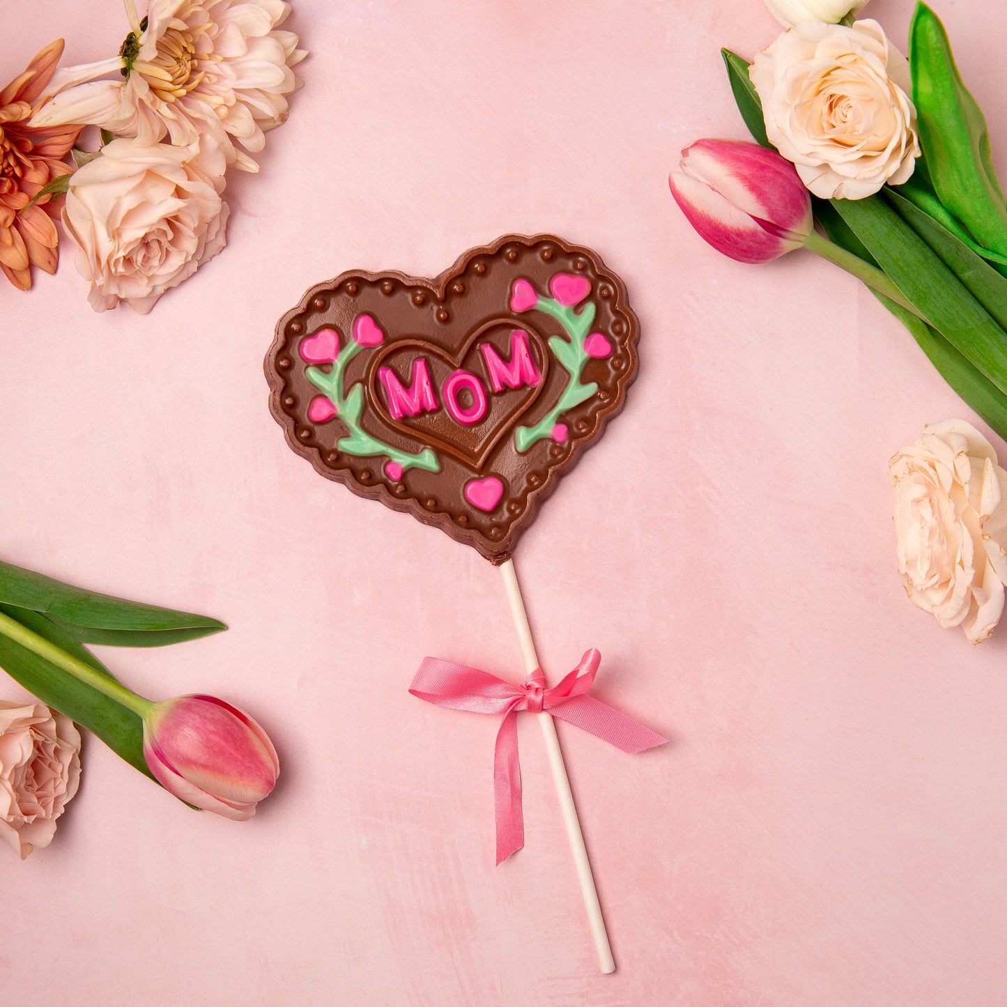MOM Heart Lolly