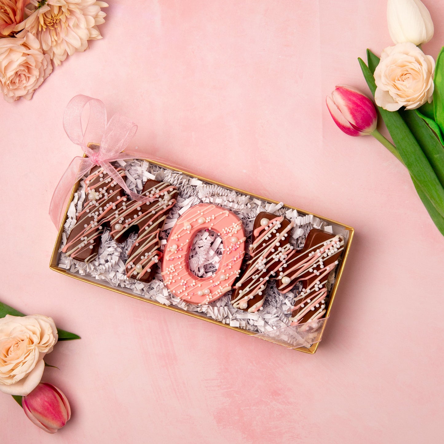 MOM Letters Chocolate Gift Box