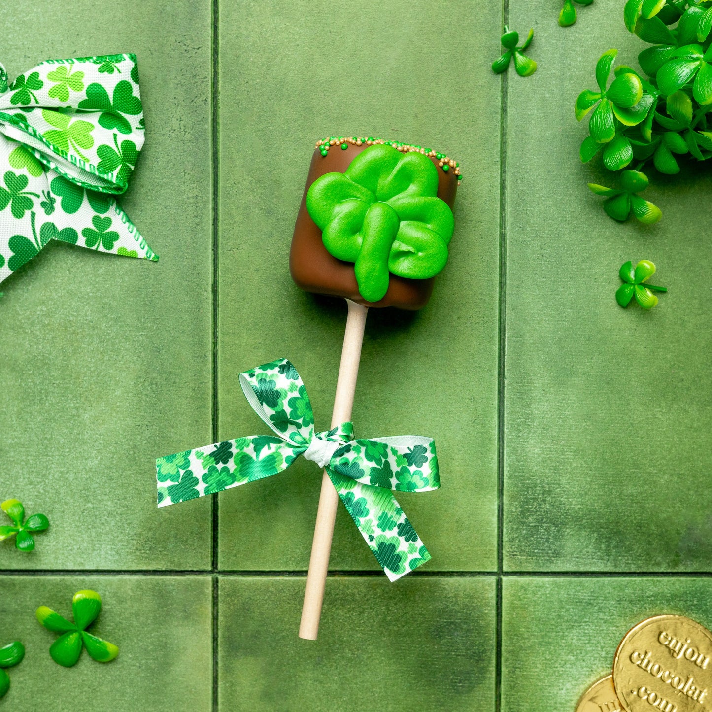 St. Patrick's Jumbo Marshmallow Pop