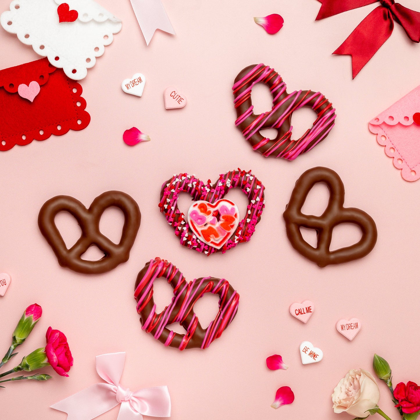 Valentine's Day 5-Piece Pretzel Gift Box