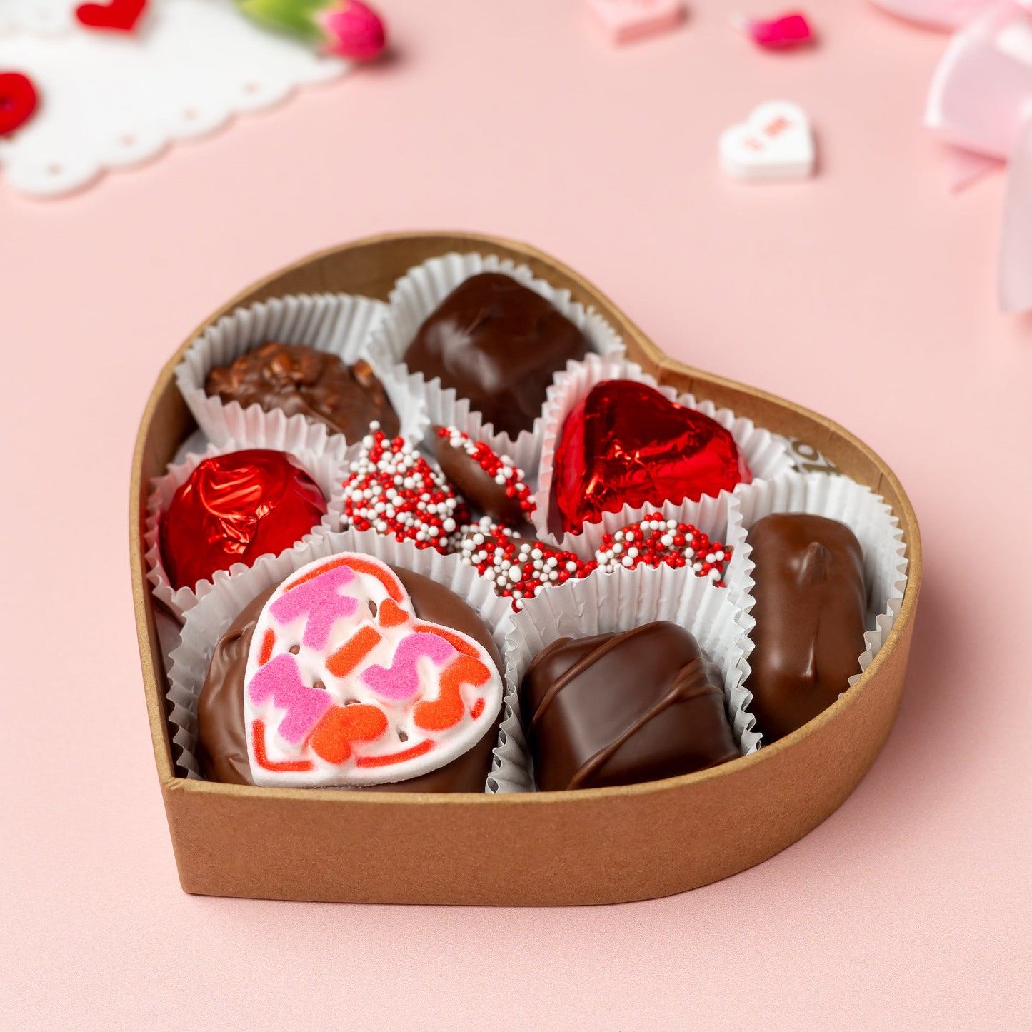 Valentine's Corrugated Heart Assortment