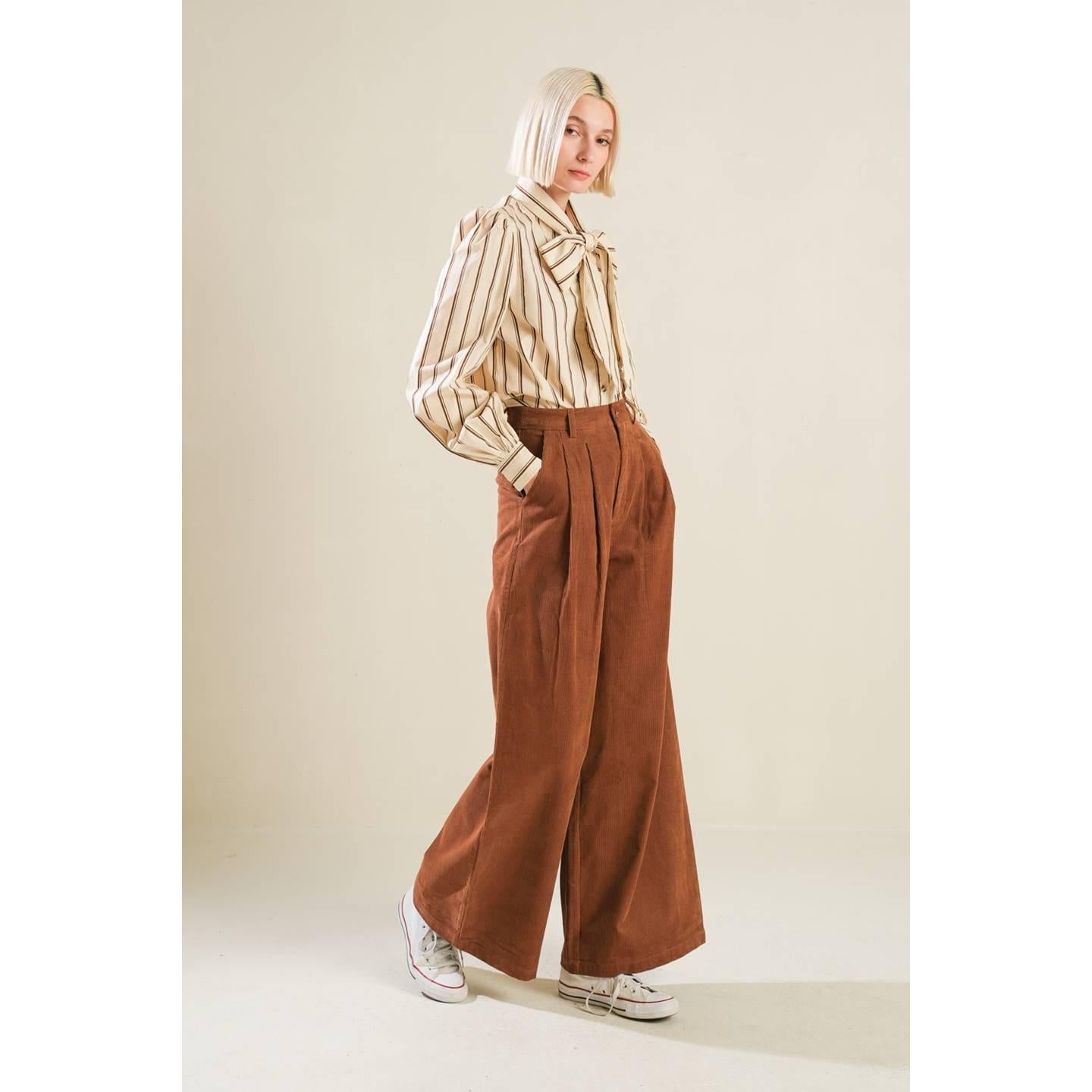THE FAME WOVEN PANTS