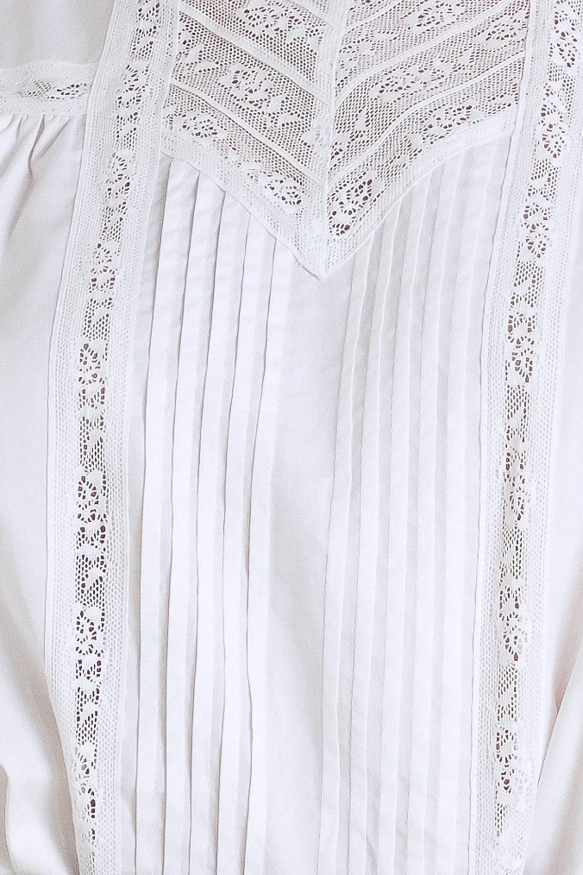 PURE POETRY VICTORIAN WOVEN TOP