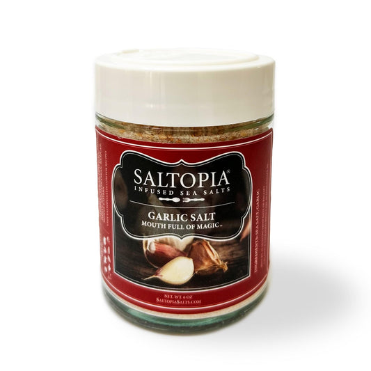 a jar of garlic salt