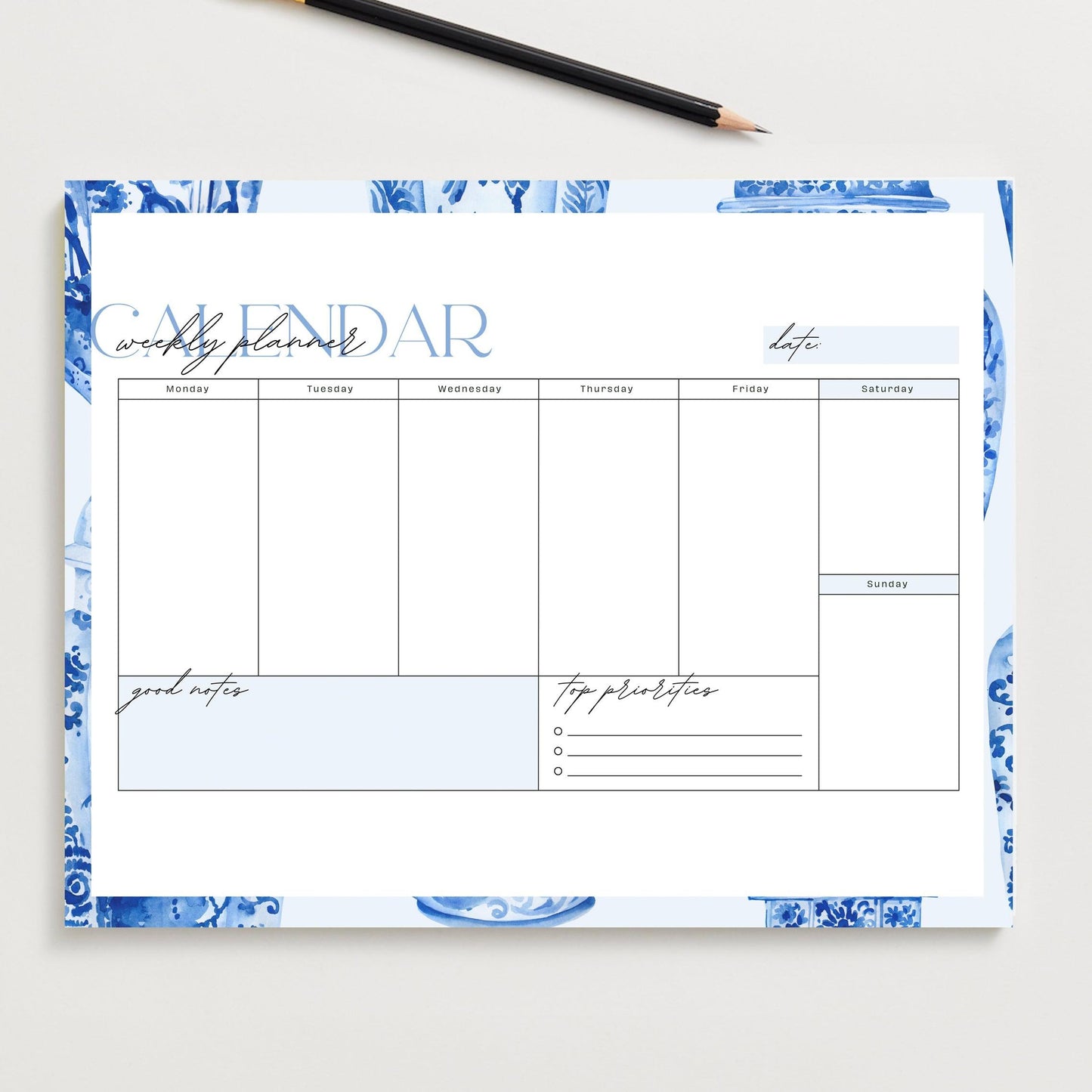 Ginger Jar Weekly Planner | Planner by JOSIL Paperie