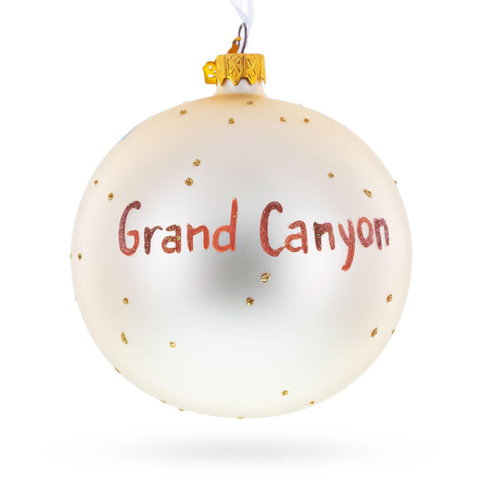 Grand Canyon, Arizona Glass Ball Christmas Ornament