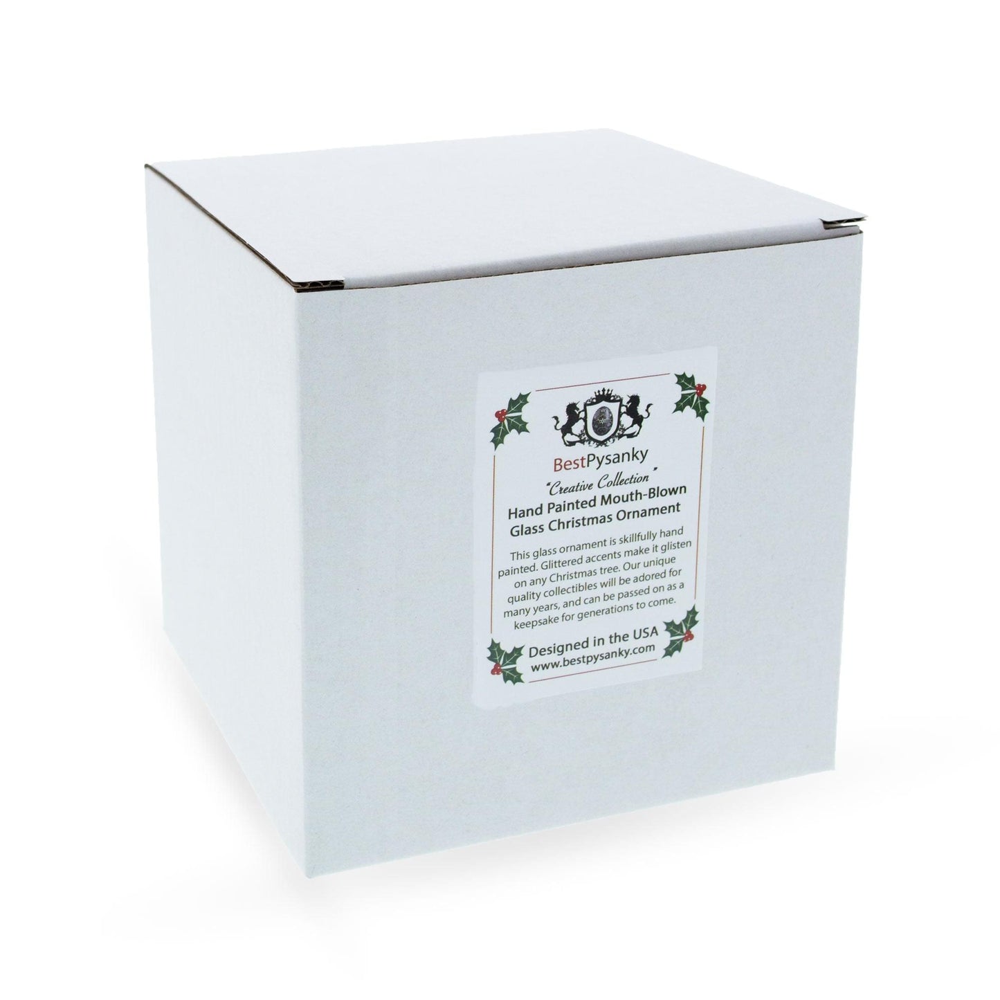 Greenhouse Glass Christmas Ornament