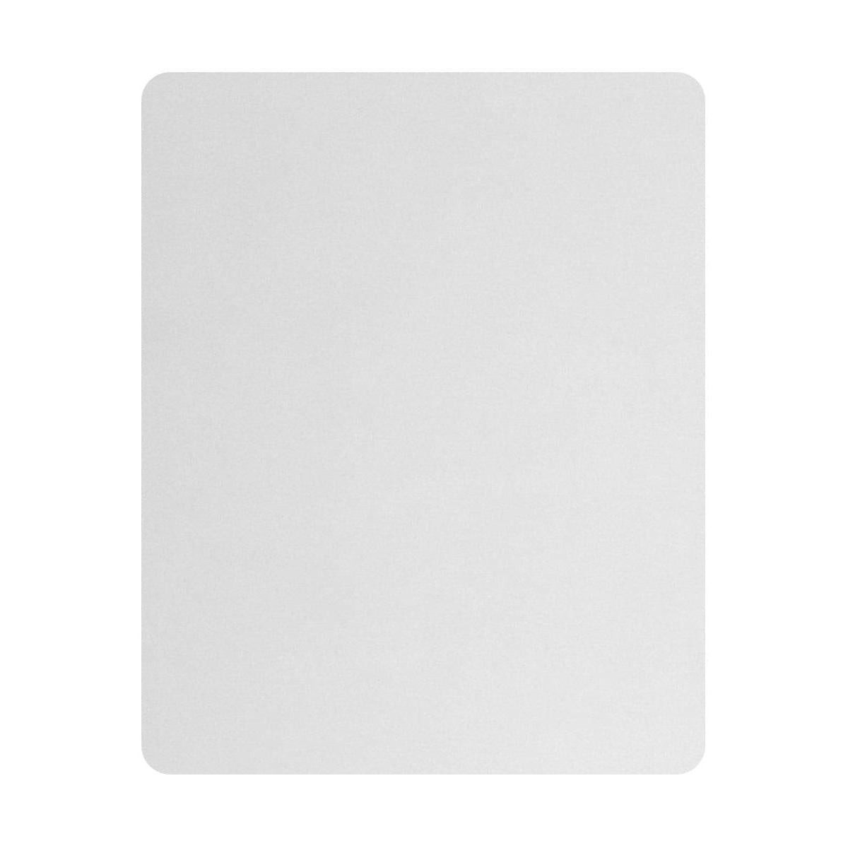 Hardback Shallow Drum Lampshade White Linen Fabric, 14x14x7