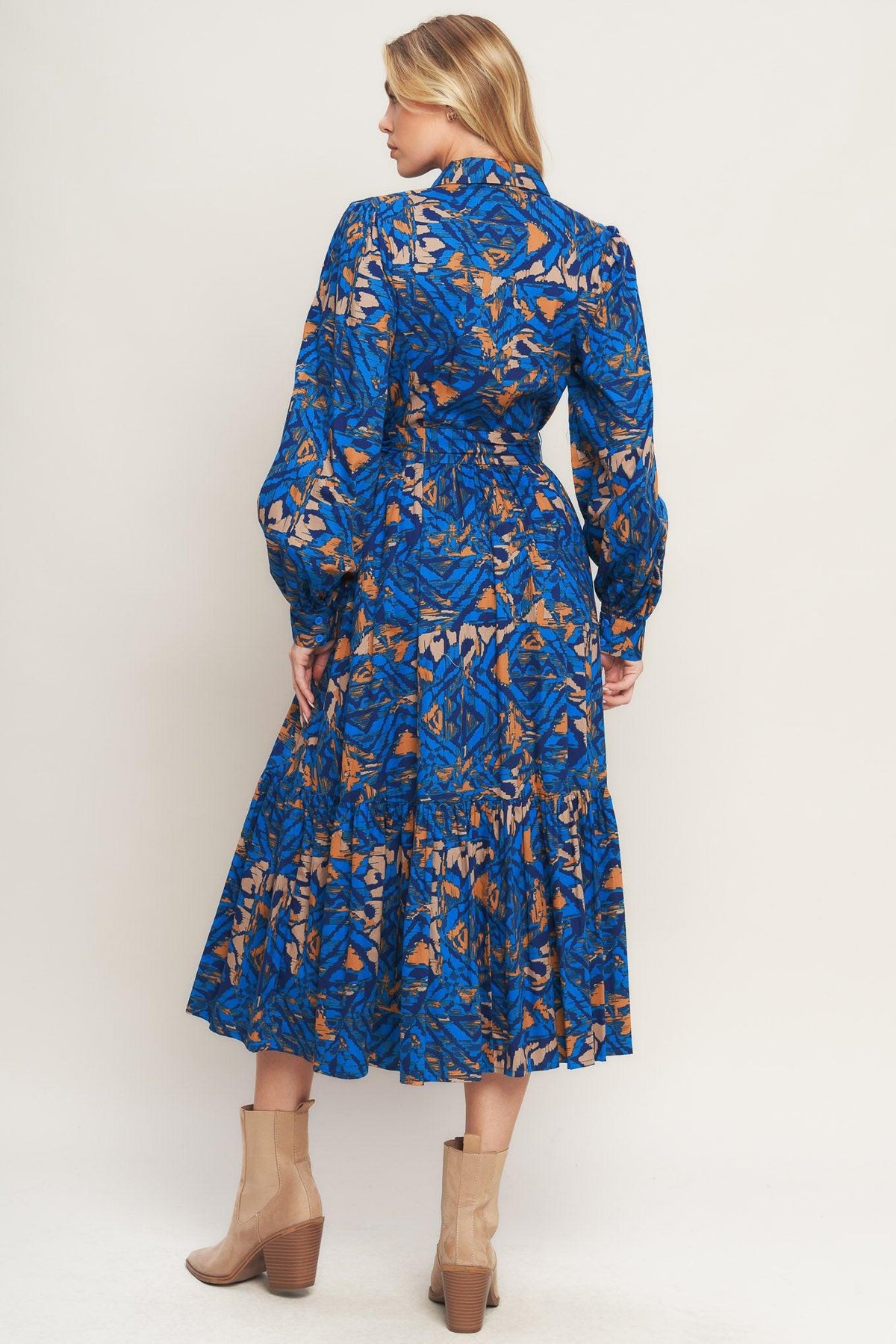 NORTH HILLS WOVEN SHIRT DRESS