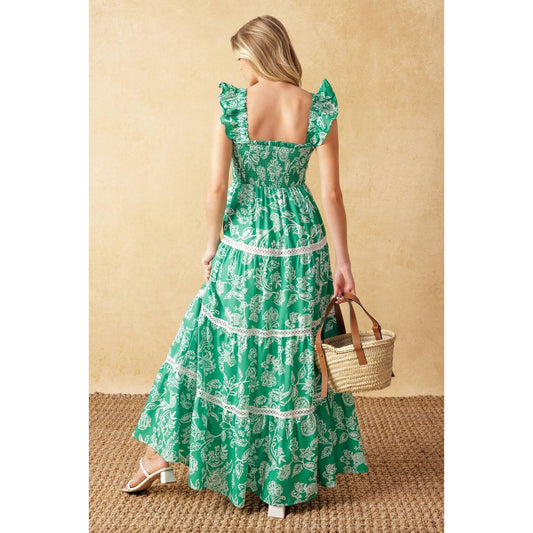 MOMENT IN TIME WOVEN MAXI DRESS