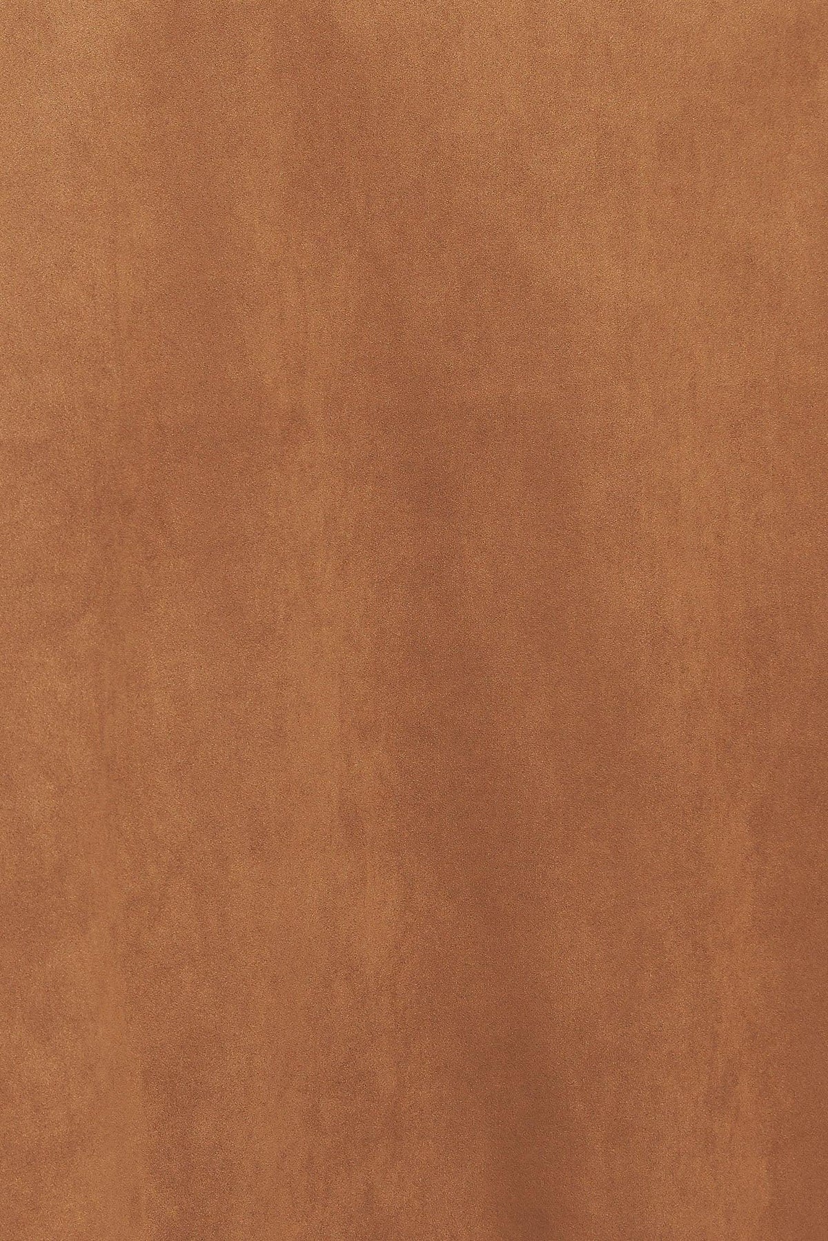 DESERT FLOWER FAUX SUEDE TOP