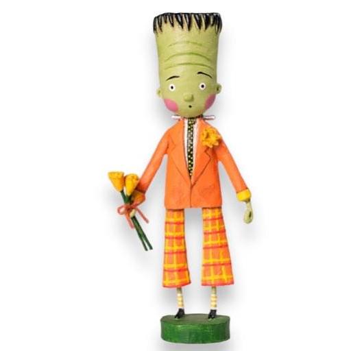 Fabulous Frank Halloween Figurine by Lori Mitchell — 8-Inch Folk Art Poly Resin Collectible