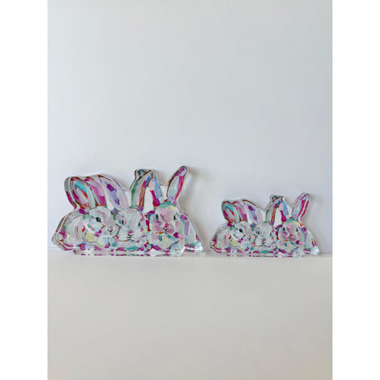 Hip Hap Hop Bunny Acrylic Tabletop Art