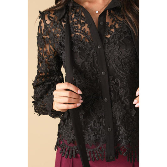 CALL IT FATE LACE TOP