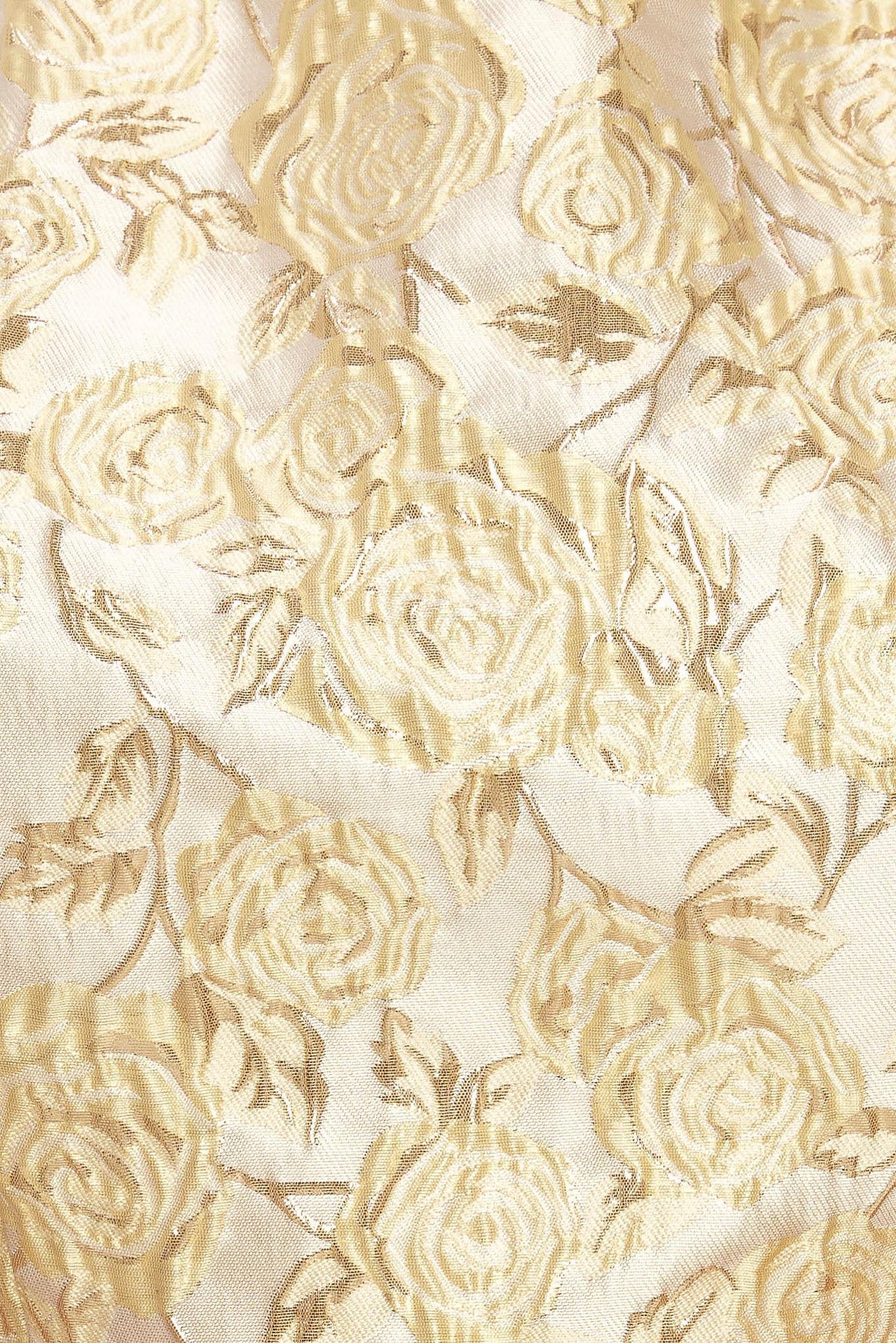 CANDLELIGHT BLOOM JACQUARD WOVEN TOP