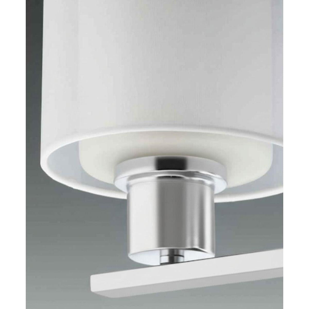 Invite 2-Light 15"w Bath Vanity Light Fixture Brushed Nickel Finish by Progress