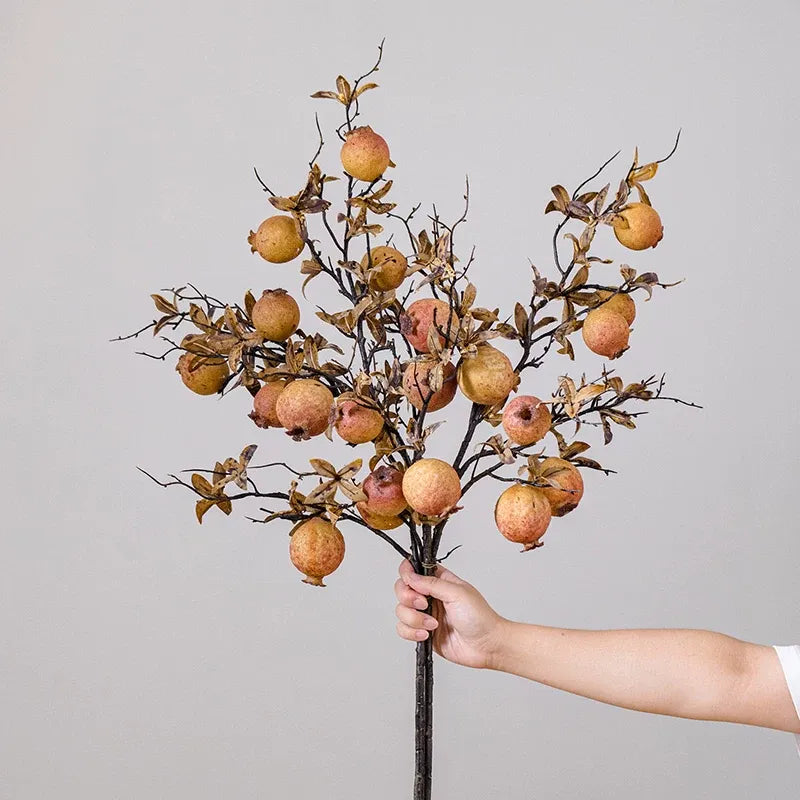 Rustic Pomegranate Stem – 35"