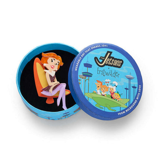 a toy in a round box