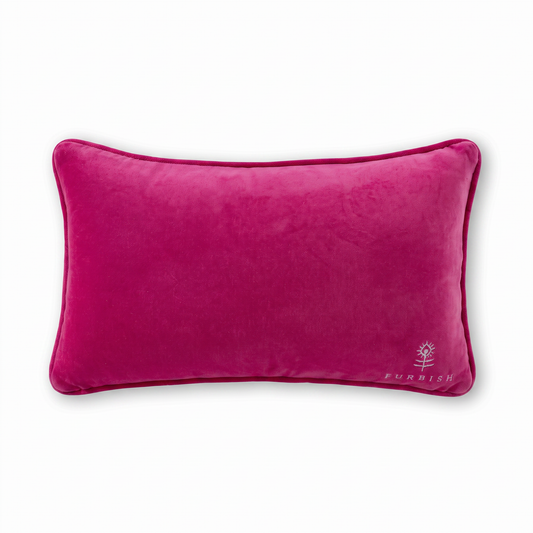 Just A Girl Needlepoint Pillow
