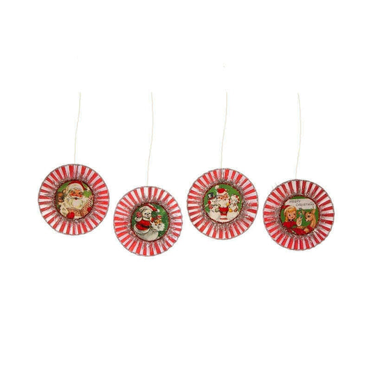a group of ornaments from a string